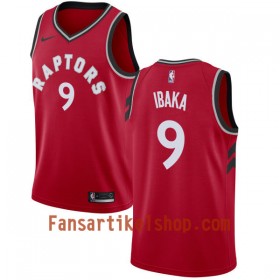 NBA Toronto Raptors Trikot Serge Ibaka 9 Nike 2017-18 Rot Swingman - Herren